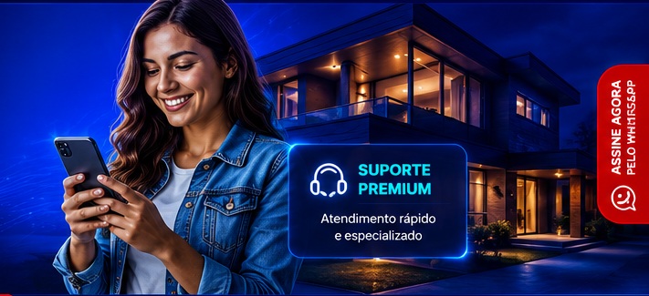 Pessoa usando internet de alta velocidade